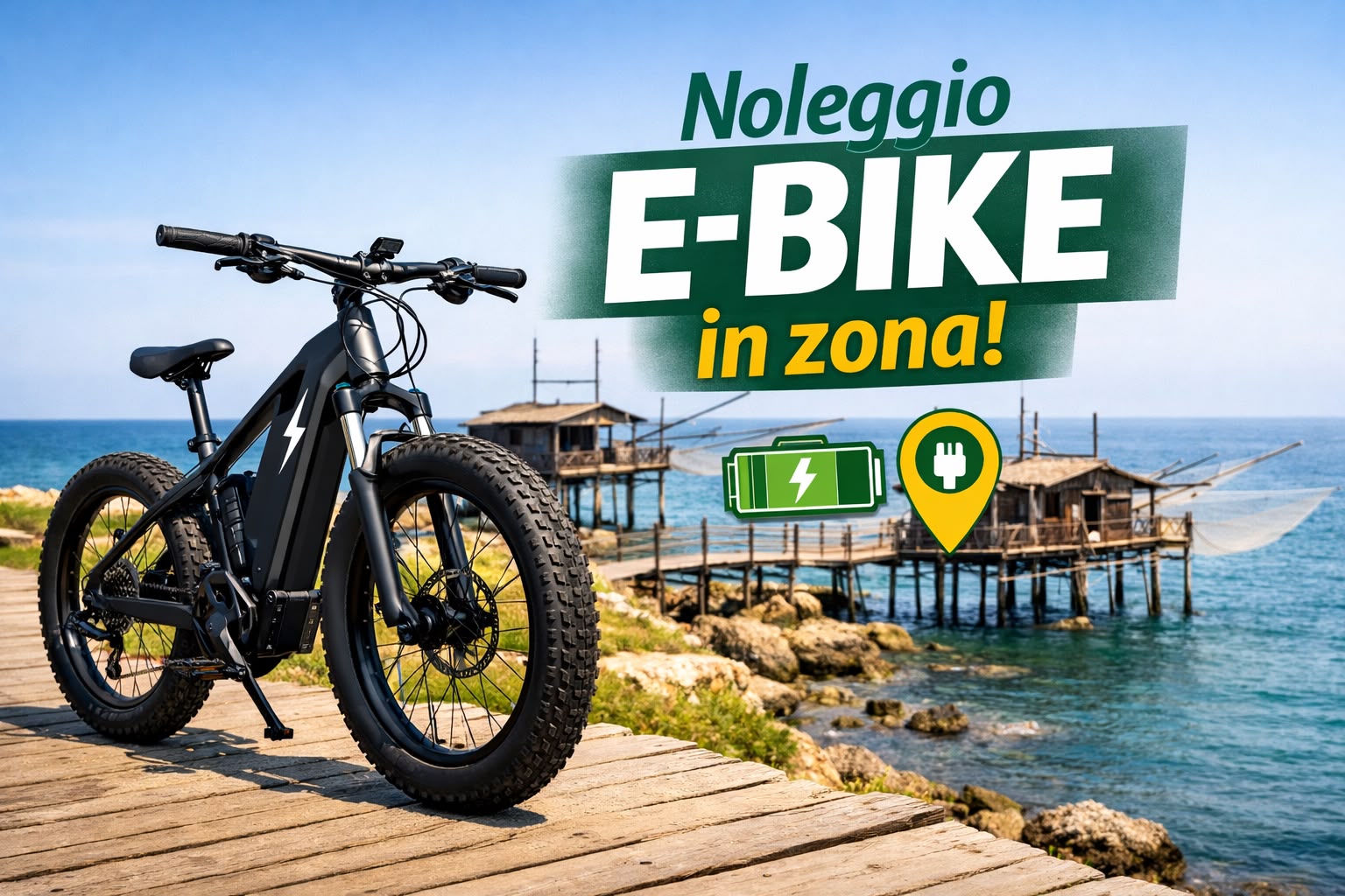 Percorso e-bike Costa dei Trabocchi